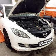 Установка ГБО на Mazda 6 2.5 2009 г.в.