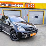 Установка ГБО на Mercedes-Benz ML 63 6.2 2007 г.в.