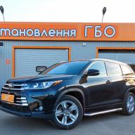 Встановлення ГБО на Toyota Highlander 3.5 2018 р.в.