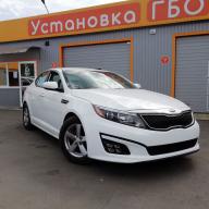 Установка ГБО на Kia Optima 2.4 GDI 2014 г.в.