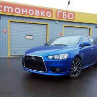 Установка ГБО 4 поколения MRC Systems на Mitsubishi Lancer X 2.0 2016 г. в.