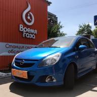 Установка ГБО 4 поколения MRC Systems на Opel Corsa 1.6 2007 г. в.