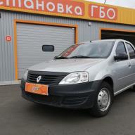Установка ГБО 4 поколения KME Nevo на Renault Logan 1.4 2012 г. в.