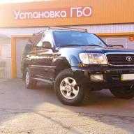 Установка ГБО на Toyota Land Cruiser 100 4.7 (2UZ-FE) 2001 р.в.