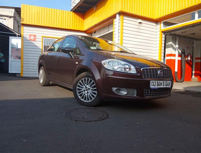 Установка ГБО на Fiat Linea 1.4T 2012 г.в. Linea 1.4T 2012