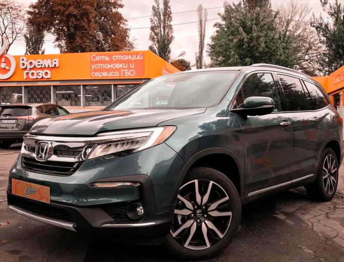 Встановлення ГБО на Honda Pilot 3.5 2019 Earth Dreams i-VTEC р.в. Pilot 3.5 2019
