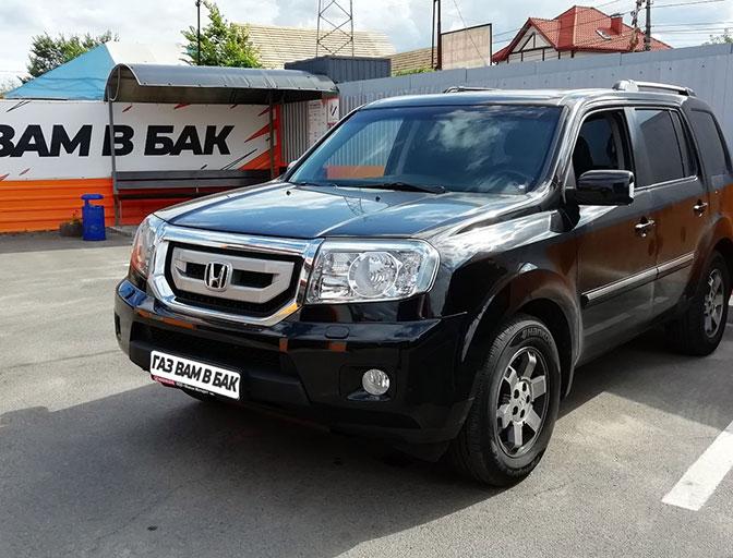 Встановлення ГБО на Honda Pilot 3.5 2009 р.в. Pilot 3.5 2009