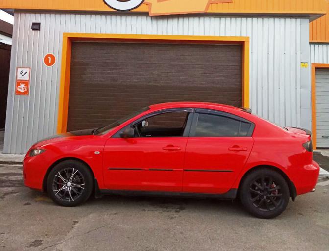 Встановлення ГБО на Mazda 3 1.6 2008 р.в. 3 1.6 2008