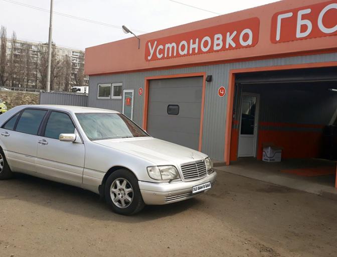Встановлення ГБО 4 покоління KME Nevo на Mercedes W140 3.2 1995 р. в. W140 3.2 1995