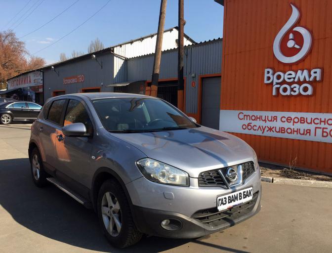 Встановлення ГБО 4 покоління Lovato OBDII на Nissan Qashqai 2.0 2012 р. в. Qashqai 2.0 2012