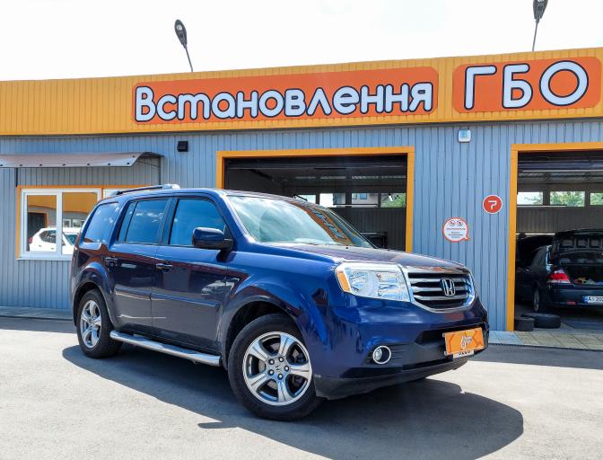 Встановлення ГБО на Honda Pilot 3.5 2013 р.в. Pilot 3.5 2013