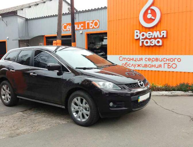 Встановлення ГБО на Mazda CX-7 2.3 T 2008 р.в. : 4е покоління STAG 400 DPI CX-7 2.3T 2008