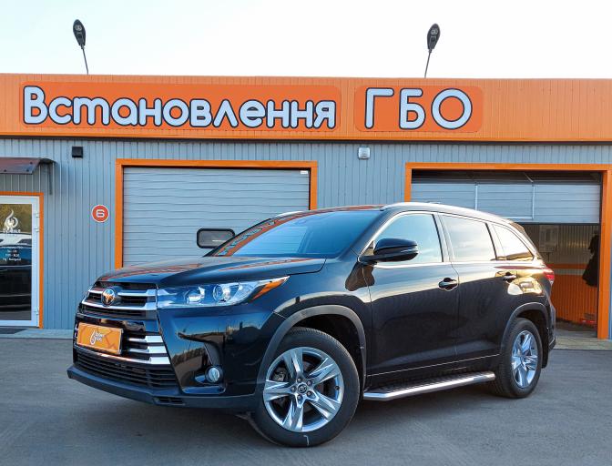 Встановлення ГБО на Toyota Highlander 3.5 2018 р.в. Highlander 3.5 2018