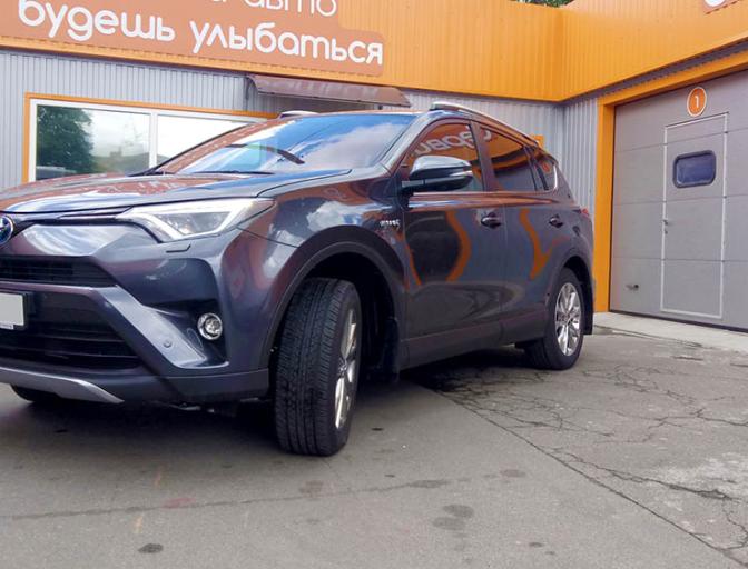 Установка ГБО на Toyota Rav4 Hybrid 2.5 2017 г.в. Rav4 Hybrid 2.5 2017