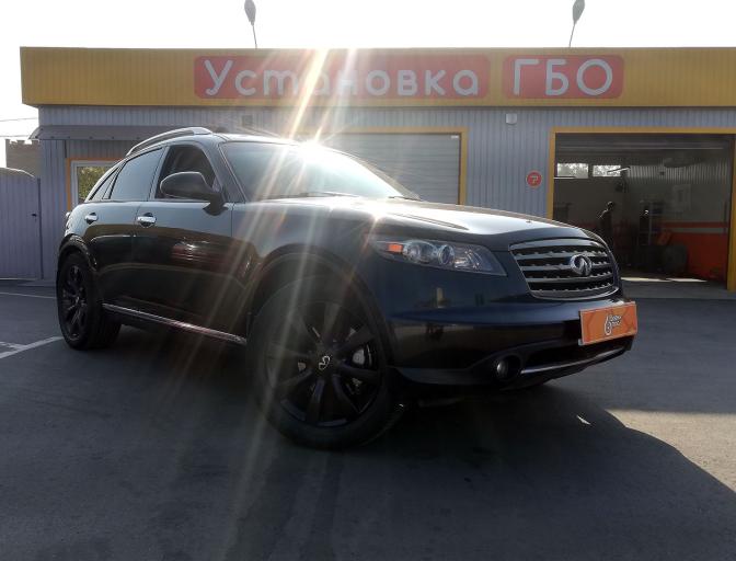Встановлення ГБО на Infiniti FX35 3.5 2007 р.в. FX35 3.5 2007