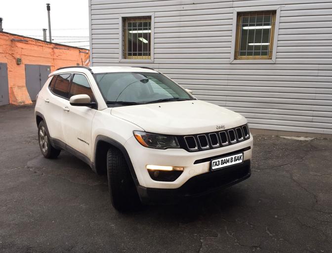 Встановлення ГБО 4 на Jeep Compass 2.4 (ED3) 2018 р.в. Compass 2.4 2018