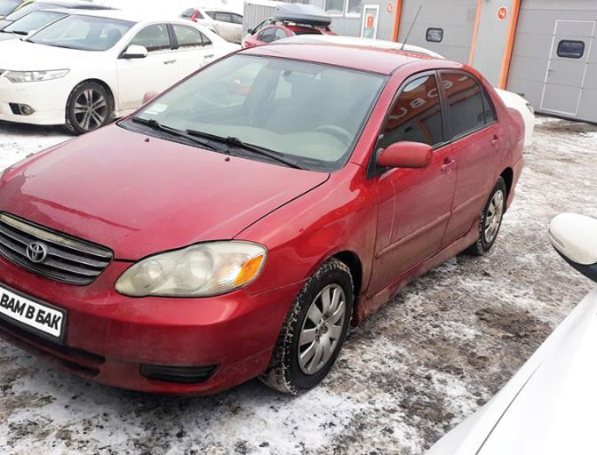 Встановлення ГБО 4 покоління Lovato Smart на Toyota Corolla 1.8 2003 р. в. Corolla 1.8 2003