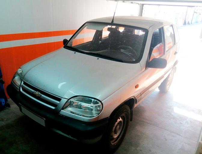 Установка ГБО на Chevrolet Niva 1.7 2008 г.в. Niva 1.7 2008