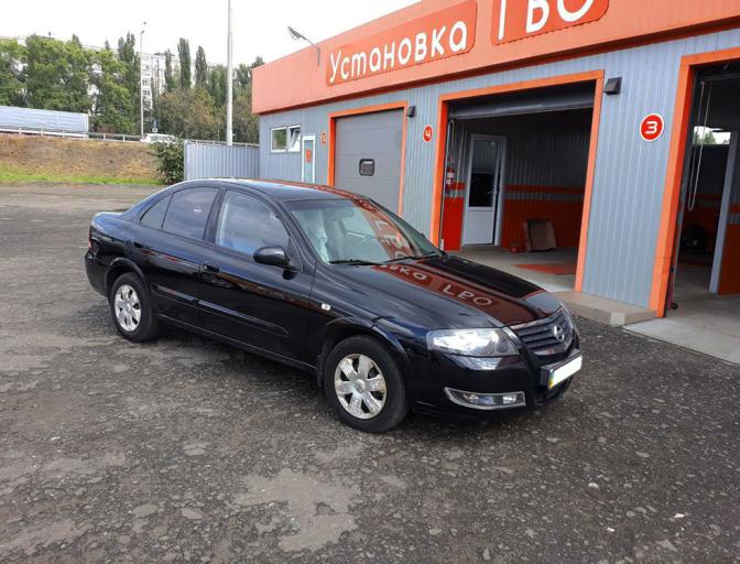 Встановлення ГБО на Nissan Almera Classic 1.6 2011 р.в. Almera Classic 1.6