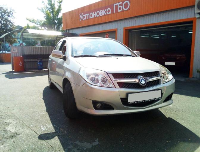 Встановлення ГБО на Geely MK 1.6 2009 р.в. MK 1.6 2009