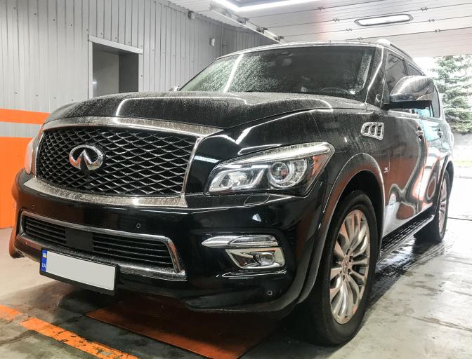 Встановлення ГБО на Infiniti QX80 5.6 2016 р.в. QX80 5.6 2016