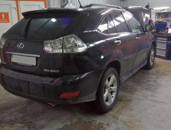 Lexus RX350 "Запах газу"