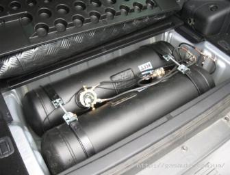 Подключение двух газовых баллонов к газовой системе автомобиля