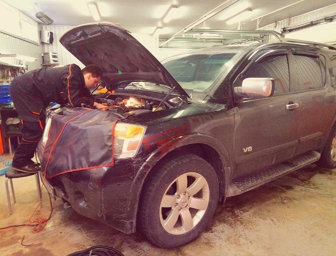 Заміна редуктора на Nissan Armada
