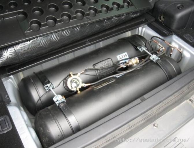 Подключение двух газовых баллонов к газовой системе автомобиля