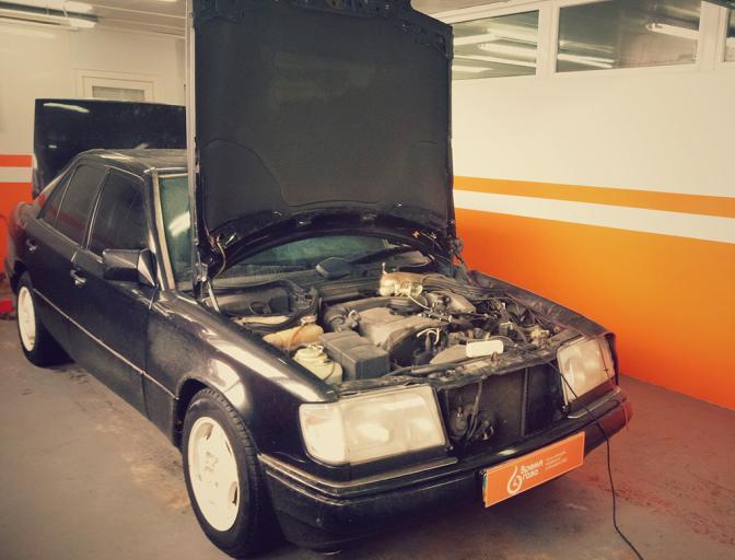 Легенда 90-х Mercedes W124