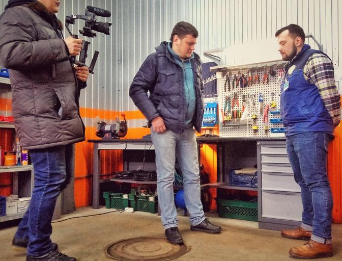 Backstage зі станції "Время газа - Славутич"