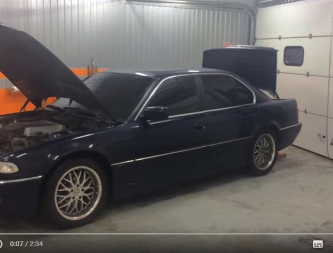 Время газа TV: установка ГБО на BMW 740