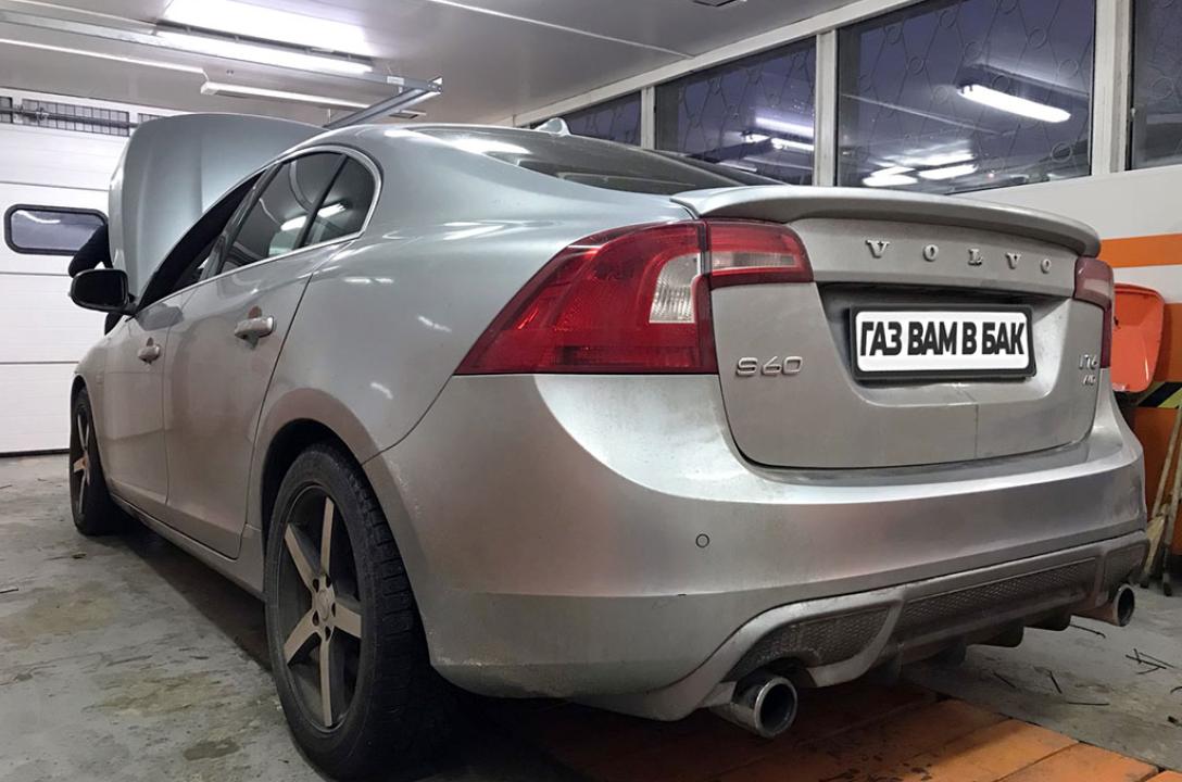 Монтаж ГБО 4 Lovato OBDII на Volvo S60 3.0T 2013 г. в.