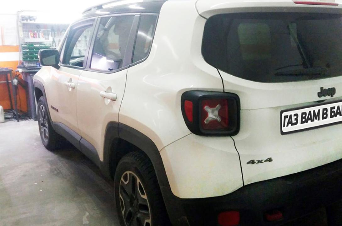Монтаж ГБО 4 Lovato OBDII на Jeep Renegade 2.4 2016 р. в.