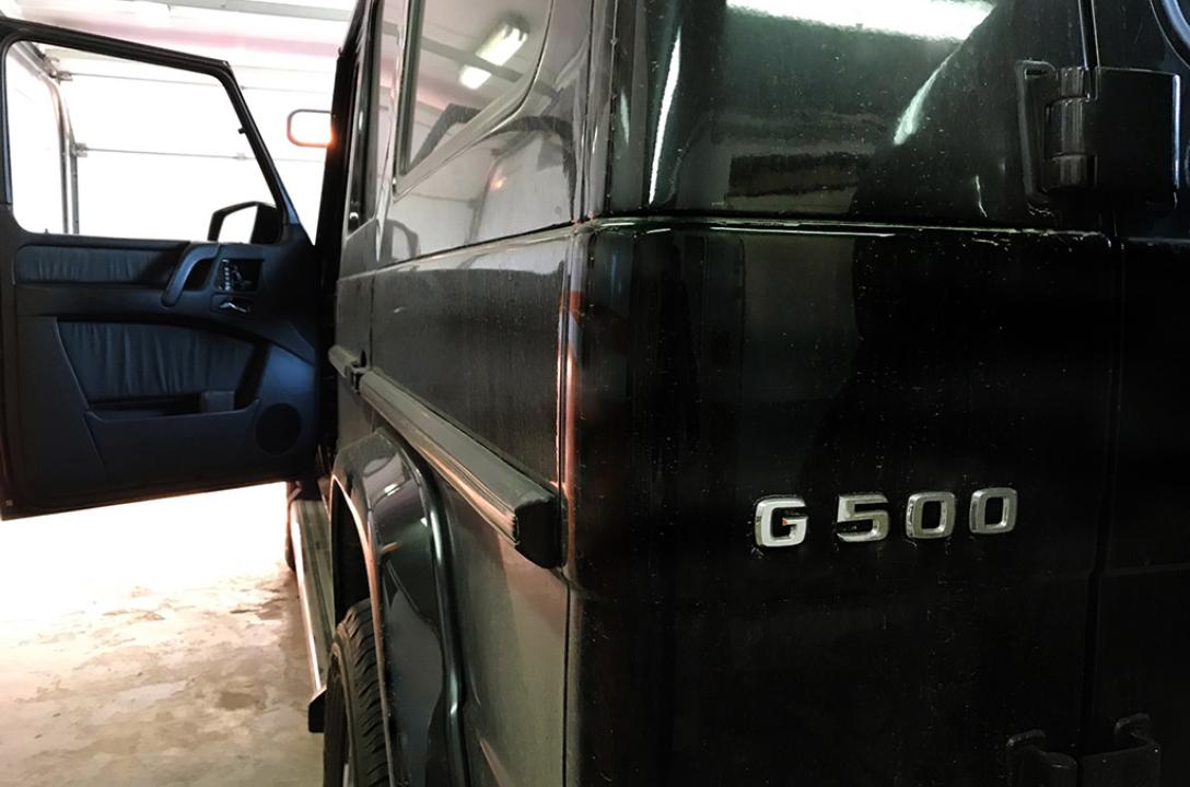 Монтаж ГБО 4 KME Nevo на Mercedes-Benz G500 5.0 2003 року в.