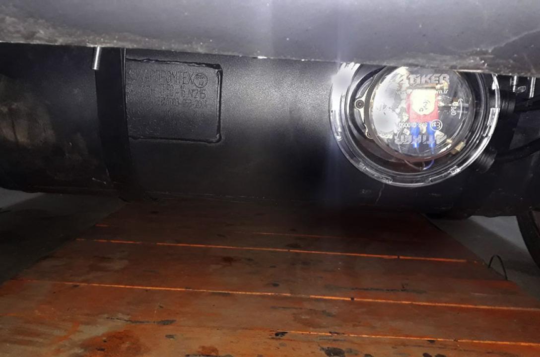 Підвісний циліндричний балон на 50 л. з мультиклапаном євростандарту