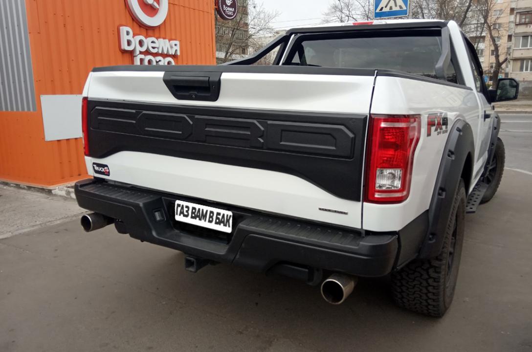 Монтаж ГБО 4 Lovato OBDII на Ford F-150 5.0 V8 2016 р. в.