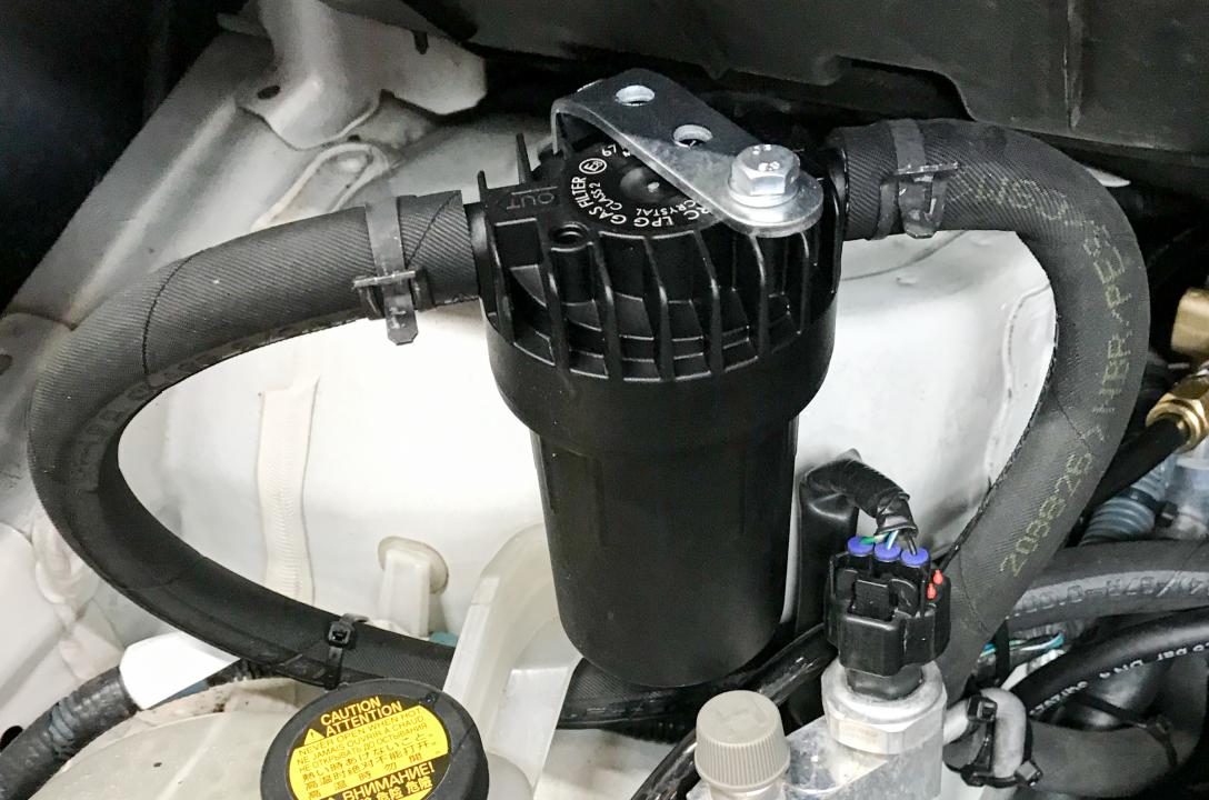 Для якісного очищення газу в даній системі застосований циклонний фільтр пароподібної фази газу з відстійником MRC Crystal.