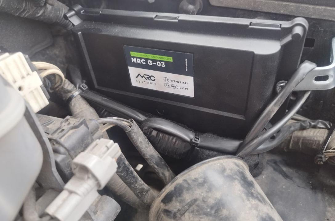 За керування роботою двигуна на газі відповідає надійний і високопродуктивний газовий блок управління MRC G-03 OBD. Продіагностувати роботу газового блоку управління можна за допомогою діагностичного роз'єму. Вся електроніка, що складає систему ГБО автомо