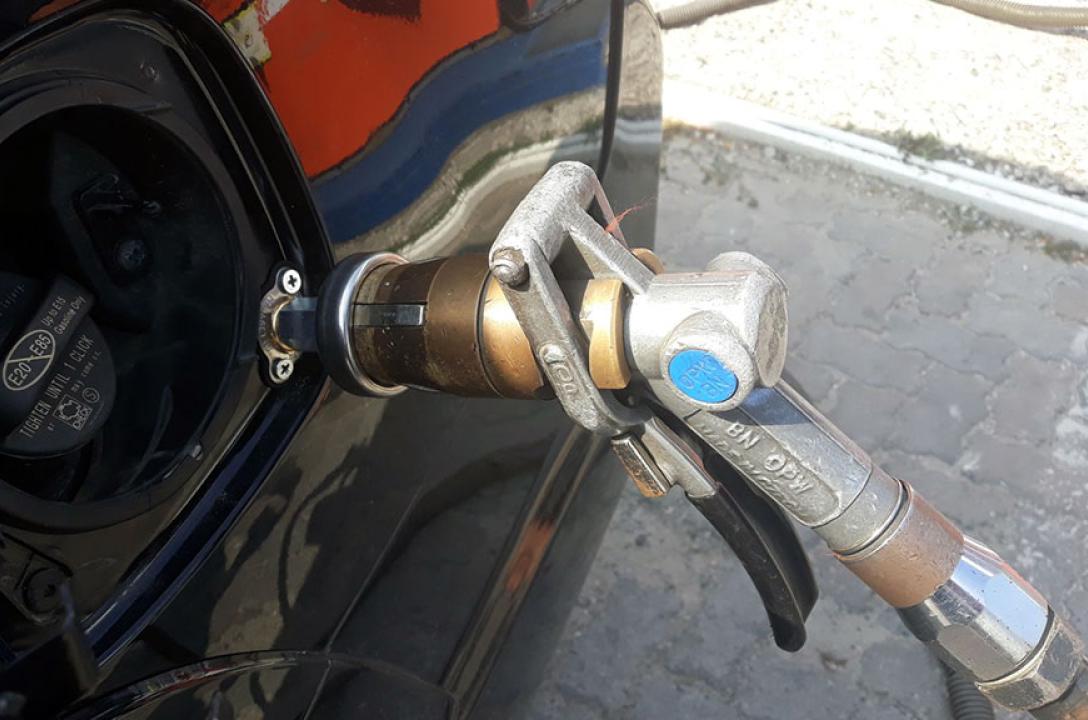 ВЗП в лючку бензобака