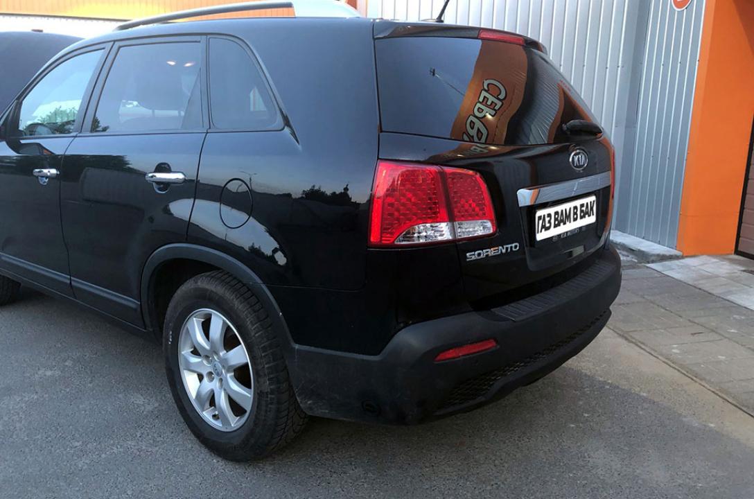 Монтаж ГБО 4 Romano DI на Kia Sorento 2.4 GDI 2012 г. в.