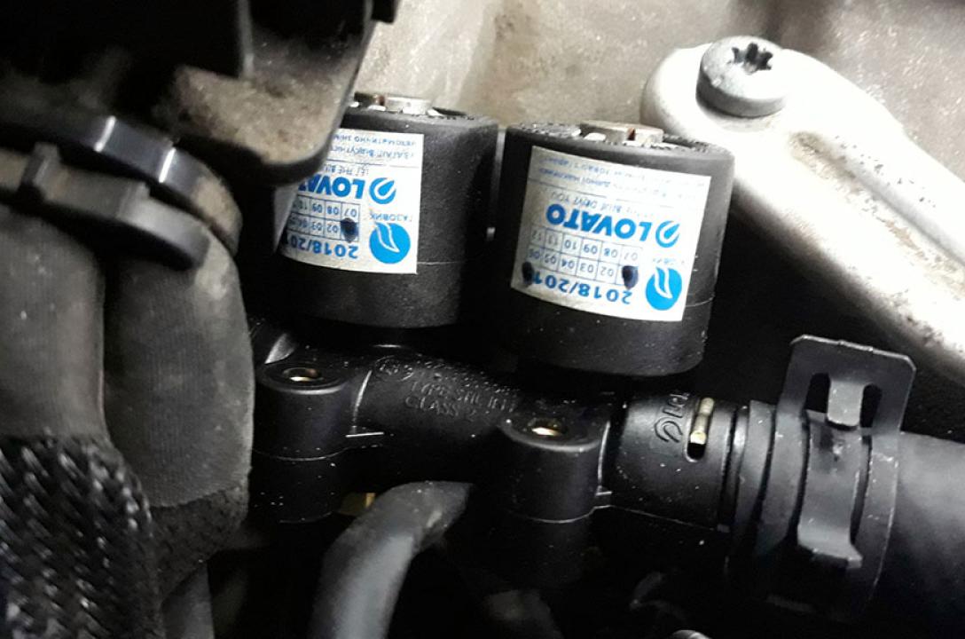 Высокоскоростные форсунки Lovato 2KP + Самозажимные хомуты