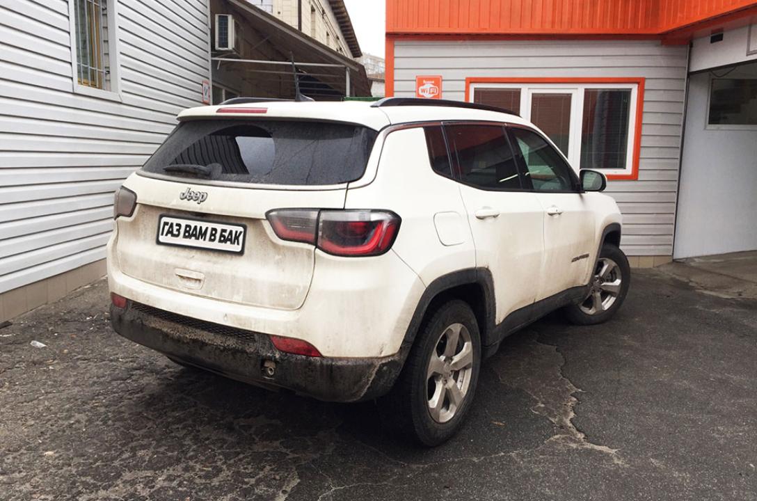 Монтаж ГБО 4 Lovato OBDII на Jeep Compass 2.4 2018 р. в.