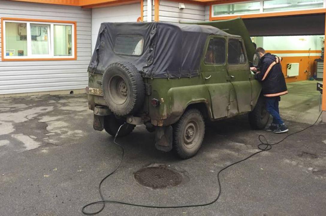 УАЗ-469 настройка ГБО-2