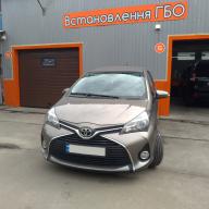 Встановлення ГБО на Toyota Yaris 1.3 2016 (4 циліндра) система ГБО - MRC