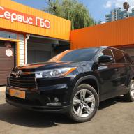 Встановлення ГБО на Toyota Highlander 3.5 2016 (MRC G-02) (6 циліндрів) система ГБО - MRC